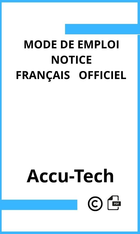  Accu-Tech Mode d'emploi Français