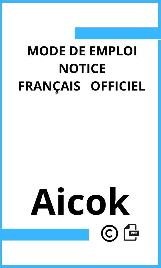 Mode d'emploi four  Aicok Français