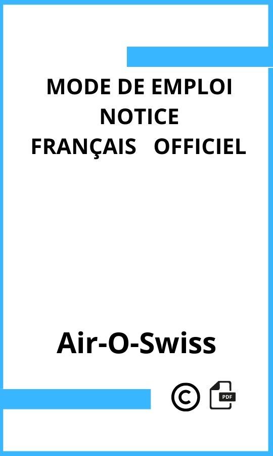 Mode d'emploi four  Air-O-Swiss Français