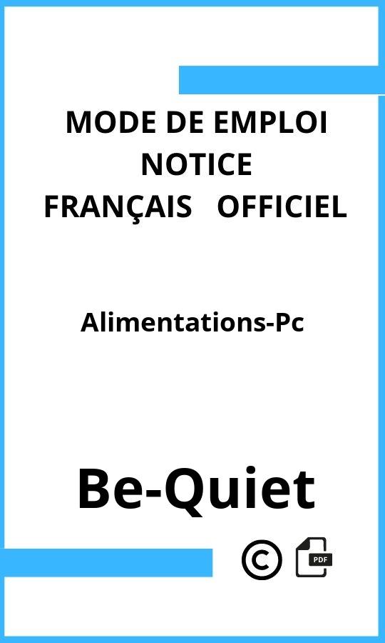 Be-Quiet Alimentations-Pc Mode d'emploi Français