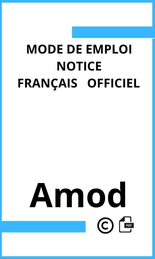 Mode d'emploi four  Amod Français