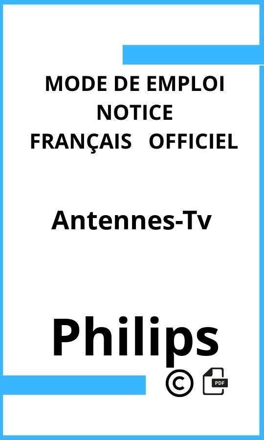 Philips Antennes-Tv Mode d'emploi Français