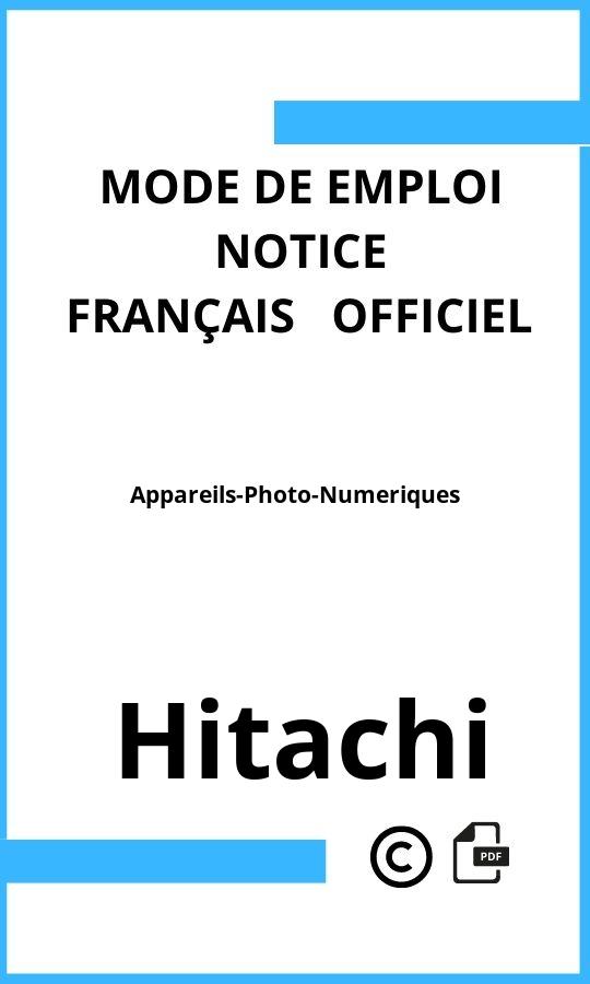 Appareils-Photo-Numeriques Hitachi Mode d'emploi Français