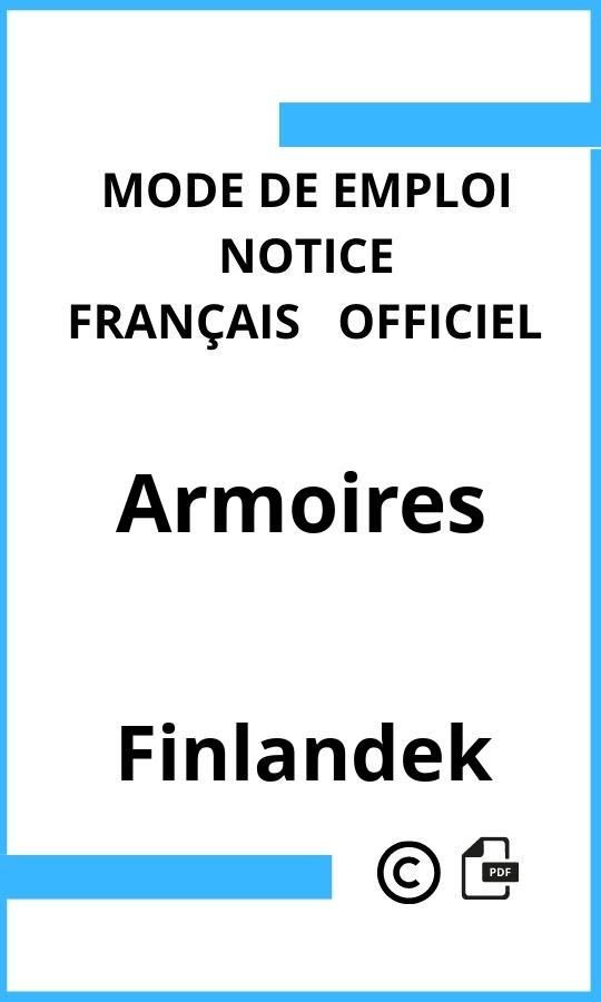 Mode d'emploi four Finlandek Armoires Français