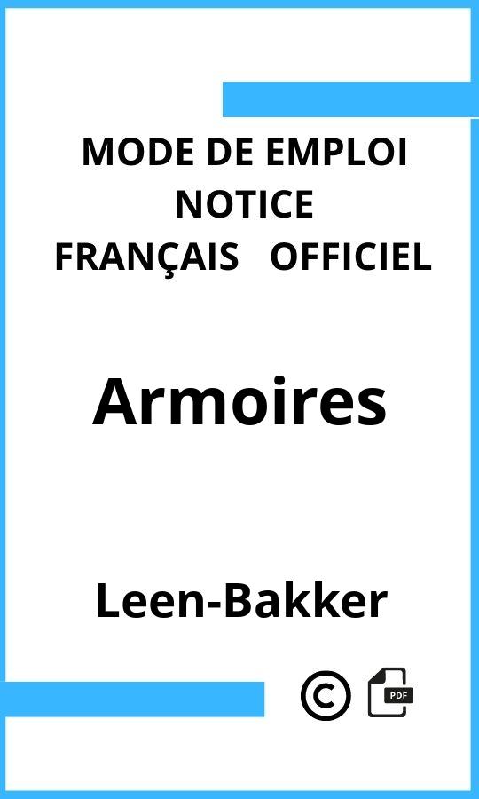 Mode d'emploi four Armoires Leen-Bakker Français