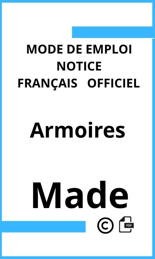 Mode d'emploi four Armoires Made Français