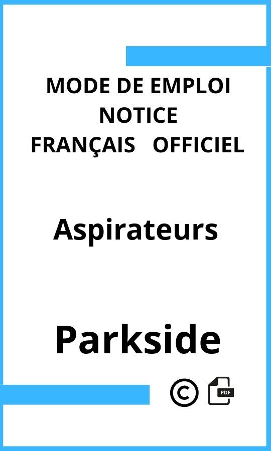 Mode d'emploi four Aspirateurs Parkside Français