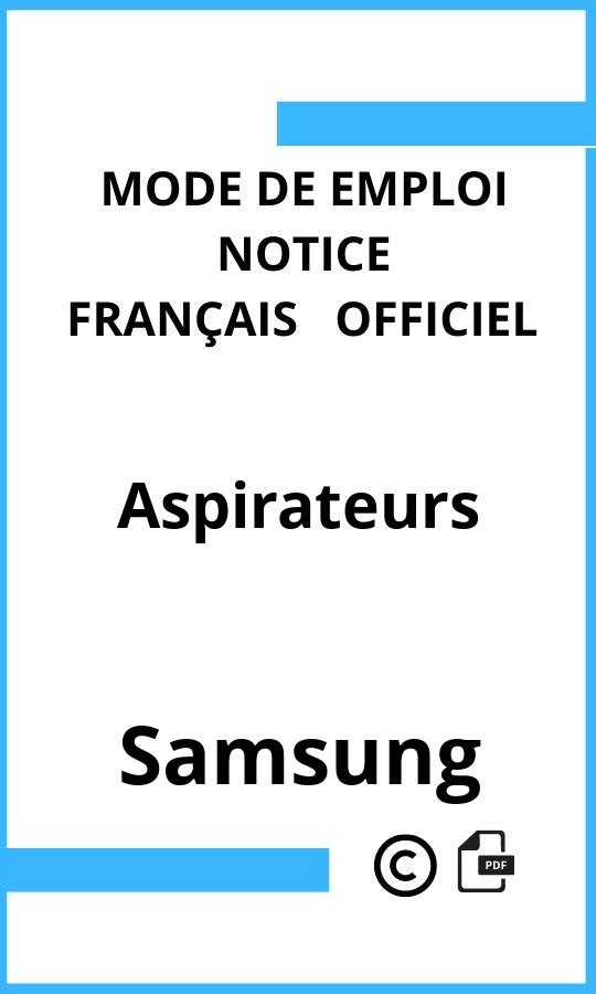 Mode d'emploi four Aspirateurs Samsung Français