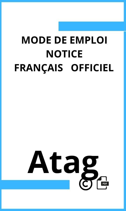 Mode d'emploi four  Atag Français