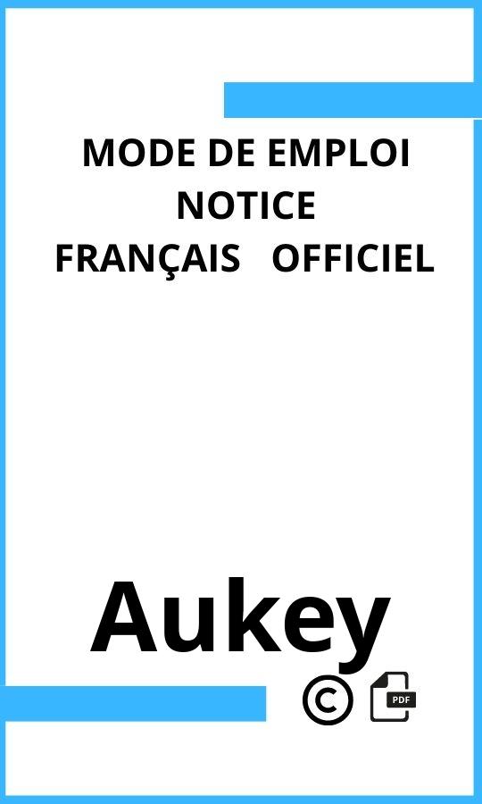 Mode d'emploi four  Aukey Français