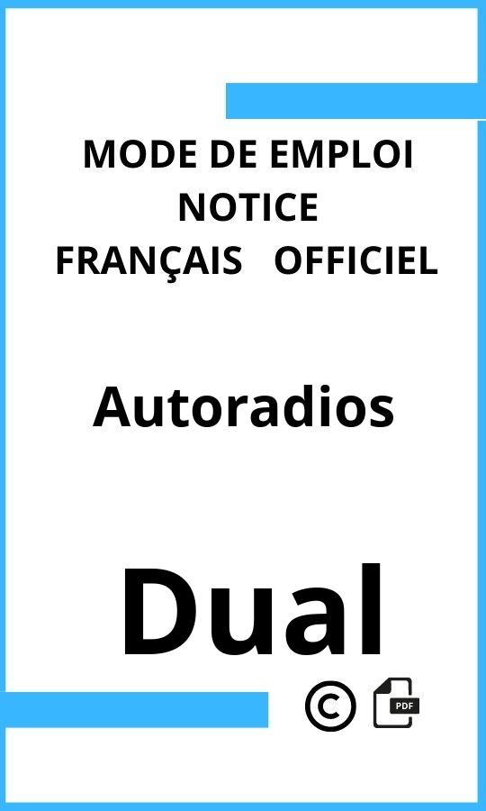 Dual Autoradios Mode d'emploi Français