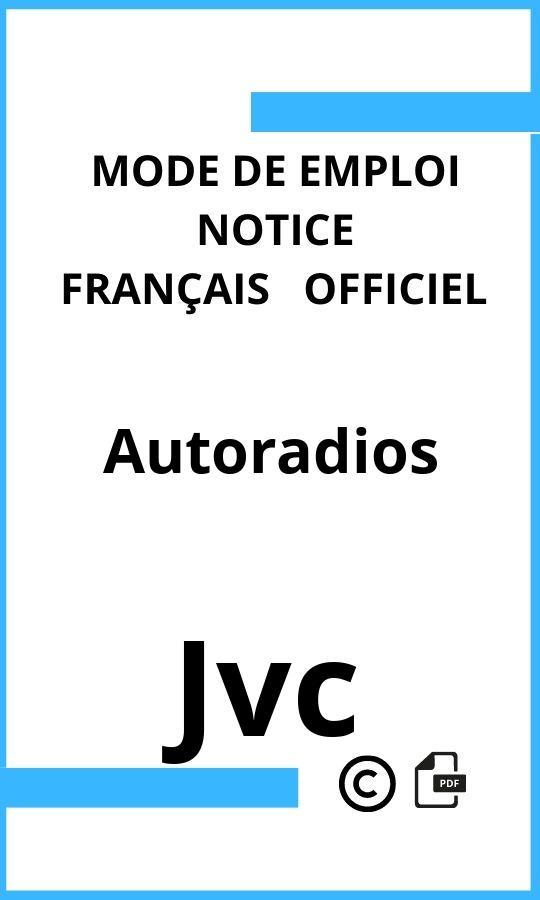 Jvc Autoradios Mode d'emploi Français