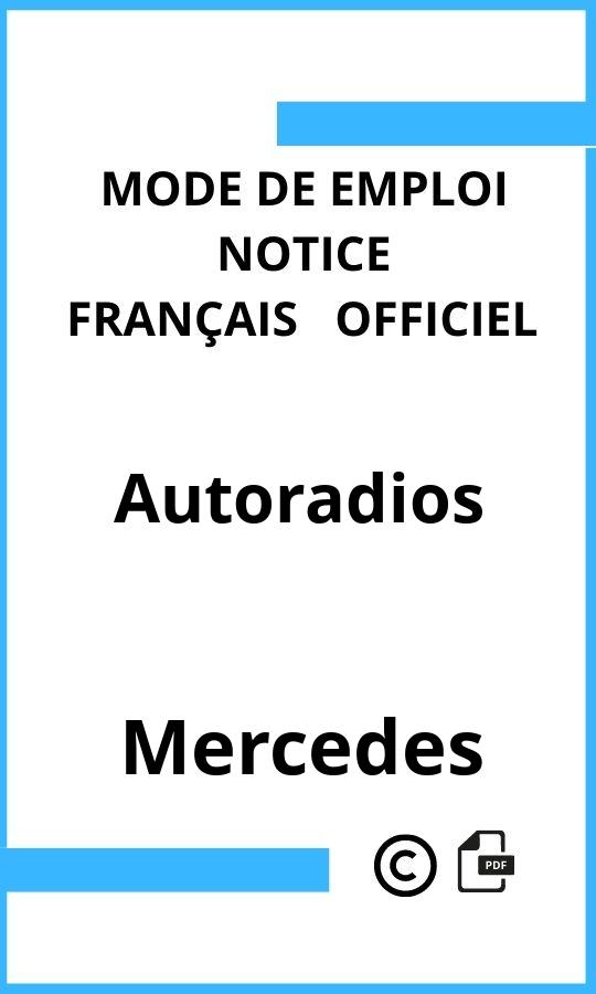 Mode d'emploi four Autoradios Mercedes Français