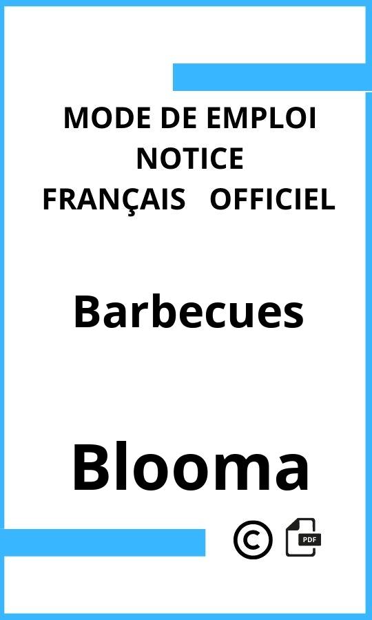 Blooma Barbecues Mode d'emploi Français