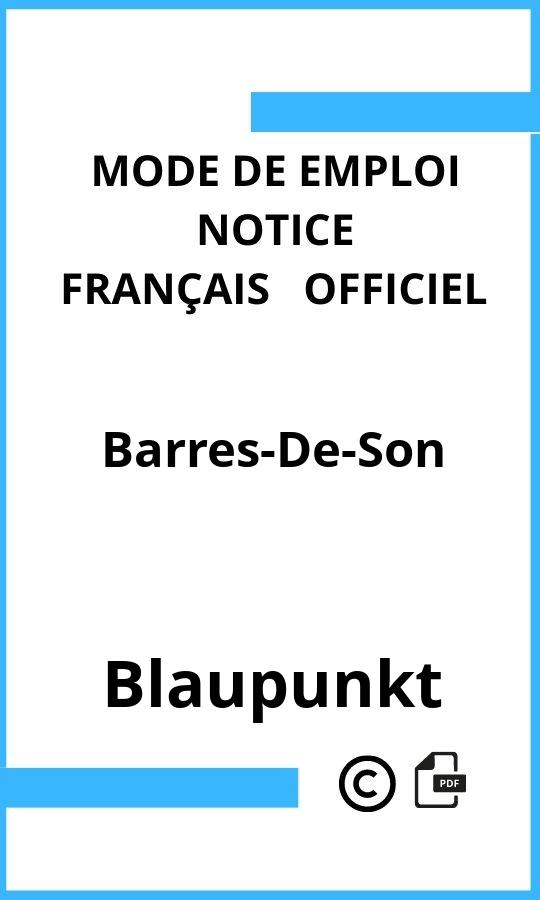 Blaupunkt Barres-De-Son Mode d'emploi Français