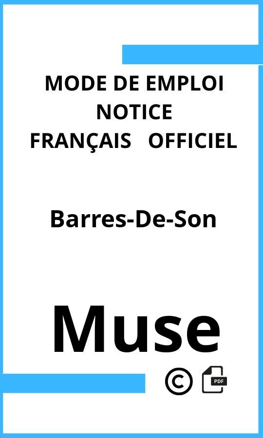 Muse Barres-De-Son Mode d'emploi Français