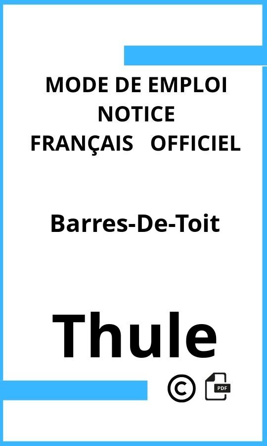 Barres De Toit Thule Mode d emploi Fran ais 2024