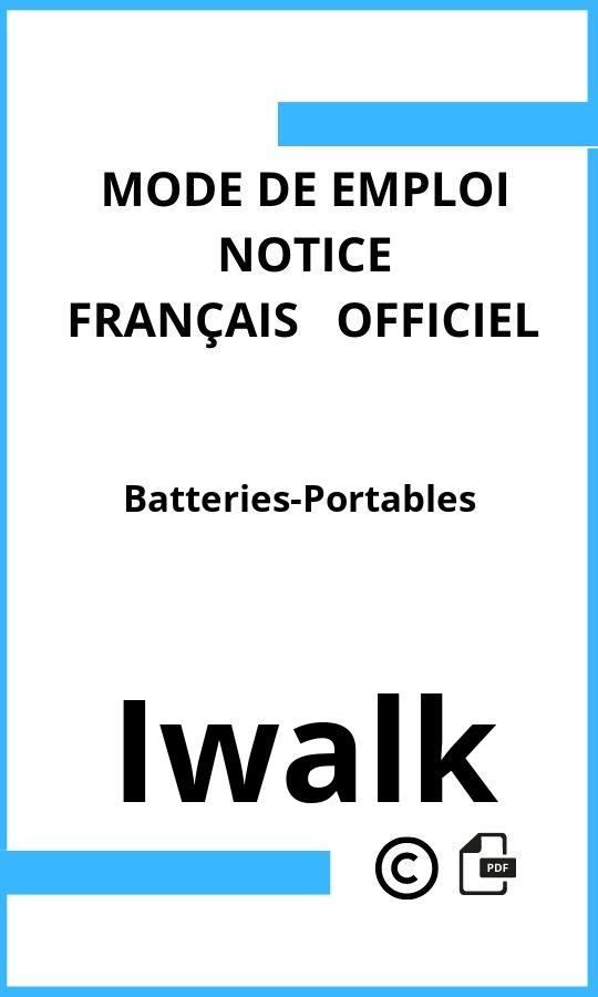 Iwalk Batteries-Portables Mode d'emploi Français