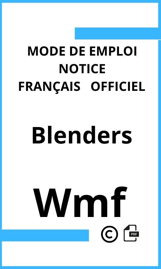 Wmf Blenders Mode d'emploi Français