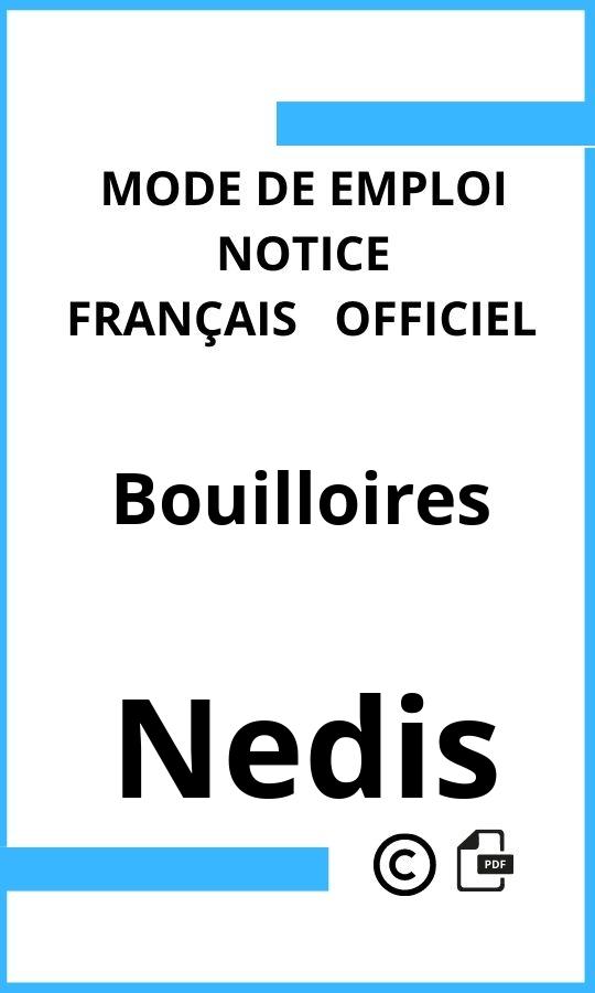 Nedis Bouilloires Mode d'emploi Français