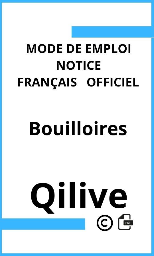 Mode d'emploi four Qilive Bouilloires Français