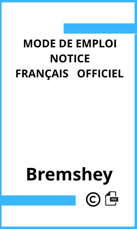  Bremshey Mode d'emploi Français