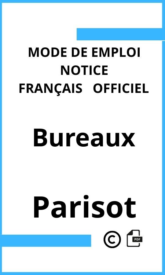 Mode d'emploi four Parisot Bureaux Français