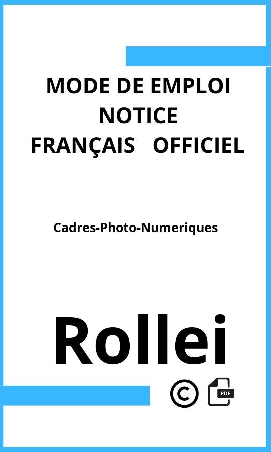 Cadres-Photo-Numeriques Rollei Mode d'emploi Français