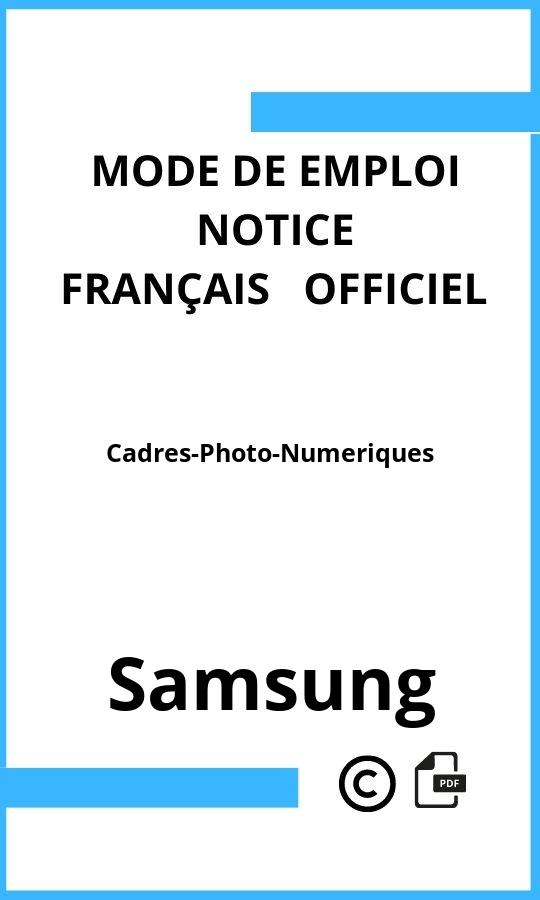 Samsung Cadres-Photo-Numeriques Mode d'emploi Français