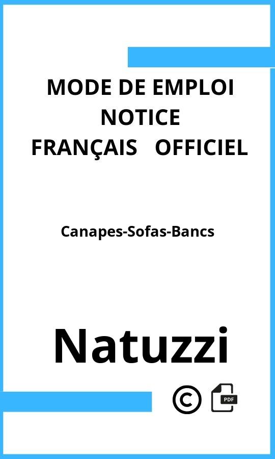 Mode d'emploi four Canapes-Sofas-Bancs Natuzzi Français