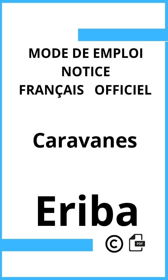 Mode d'emploi four Caravanes Eriba Français