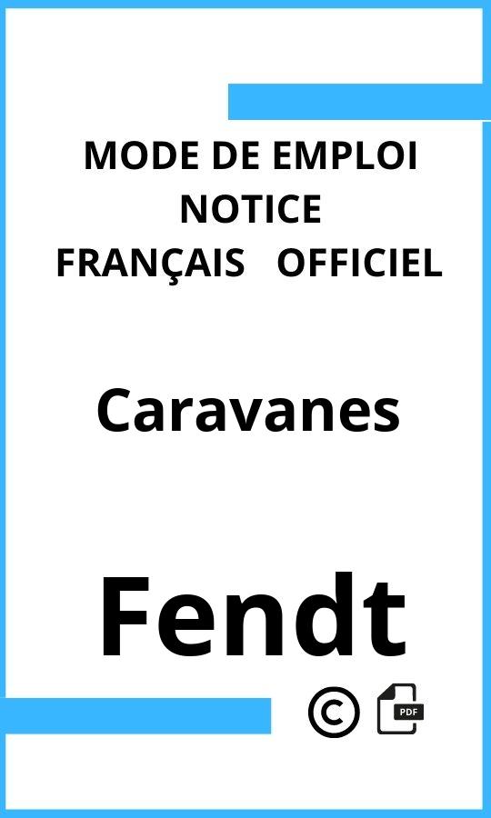 Fendt Caravanes Mode d'emploi Français