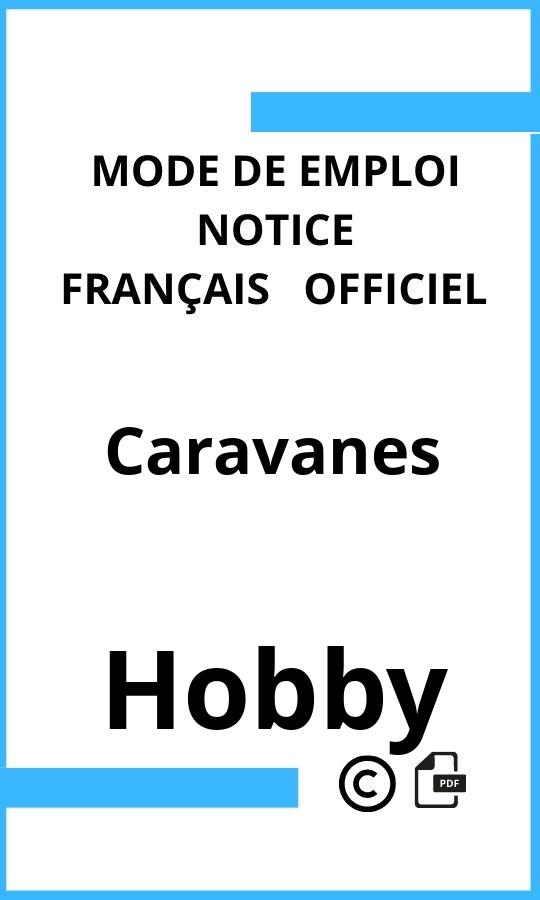 Hobby Caravanes Mode d'emploi Français