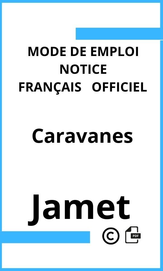 Mode d'emploi four Jamet Caravanes Français