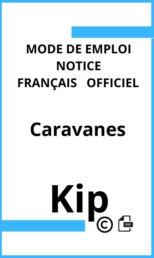 Mode d'emploi four Caravanes Kip Français