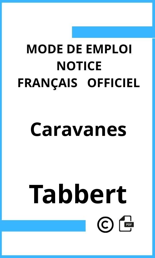 Caravanes Tabbert Mode d'emploi Français