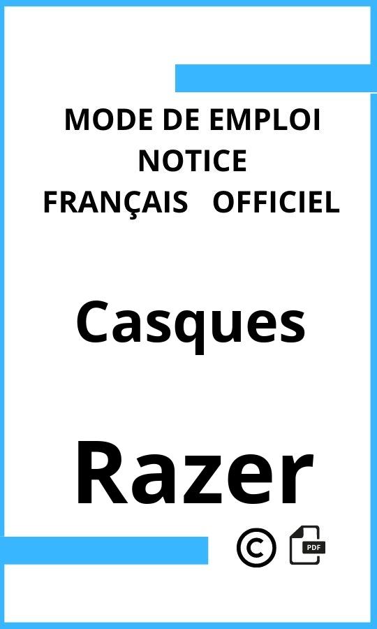 Razer Casques Mode d'emploi Français