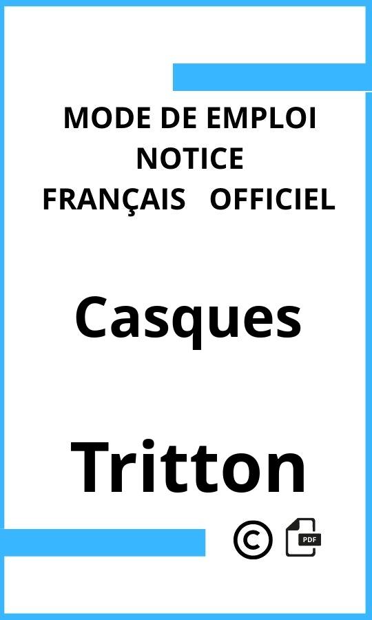 Casques Tritton Mode d'emploi Français