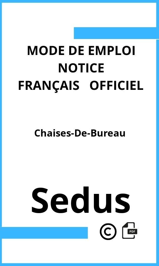 Mode d'emploi four Chaises-De-Bureau Sedus Français