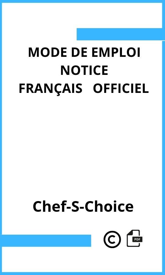  Chef-S-Choice Mode d'emploi Français