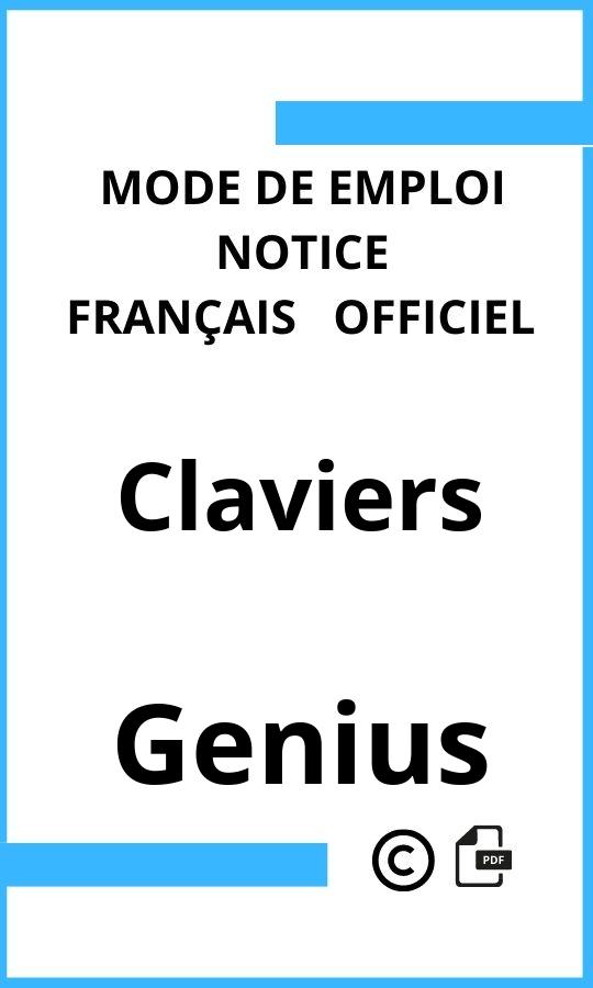 Mode d'emploi four Genius Claviers Français