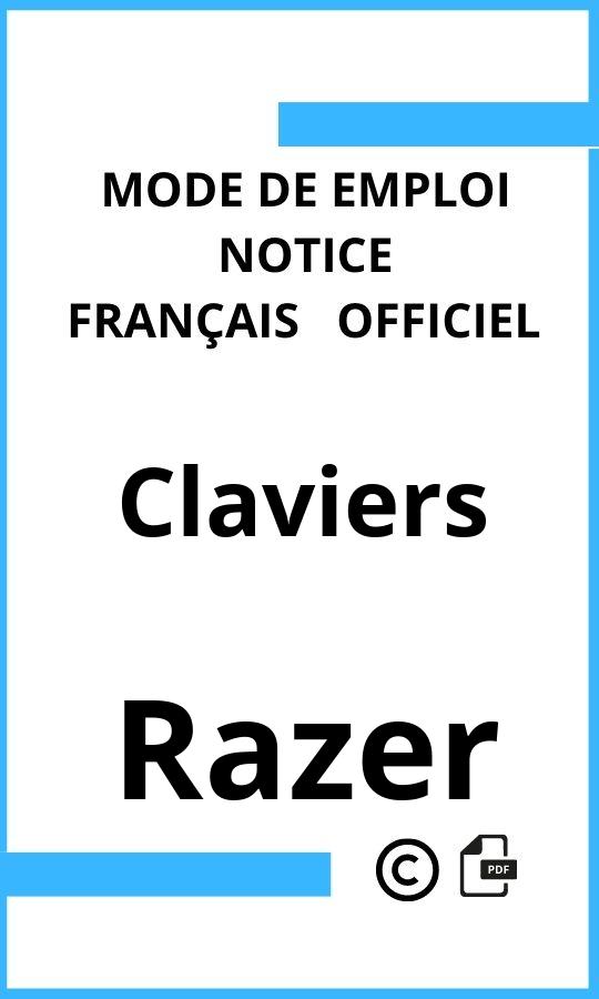 Claviers Razer Mode d'emploi Français