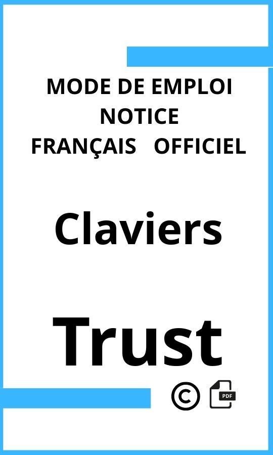 Claviers Trust Mode d'emploi Français