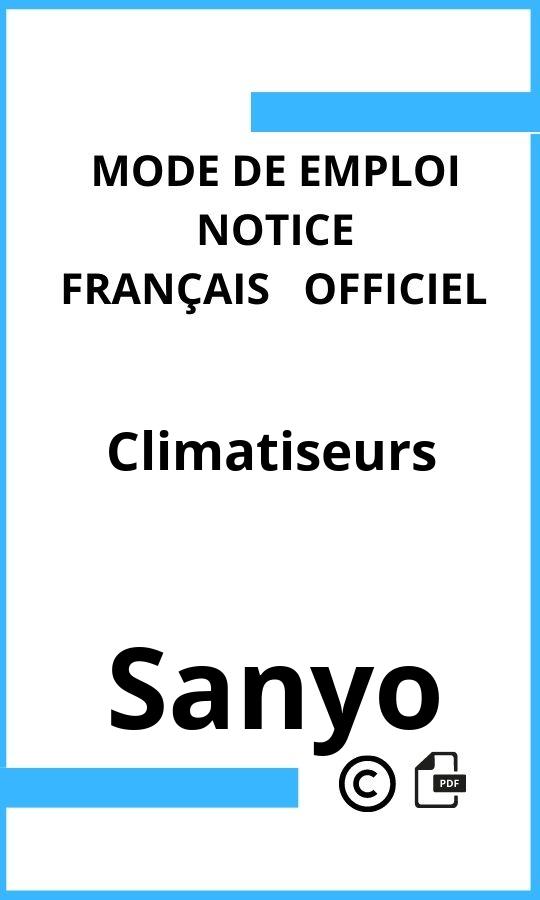 Sanyo Climatiseurs Mode d'emploi Français