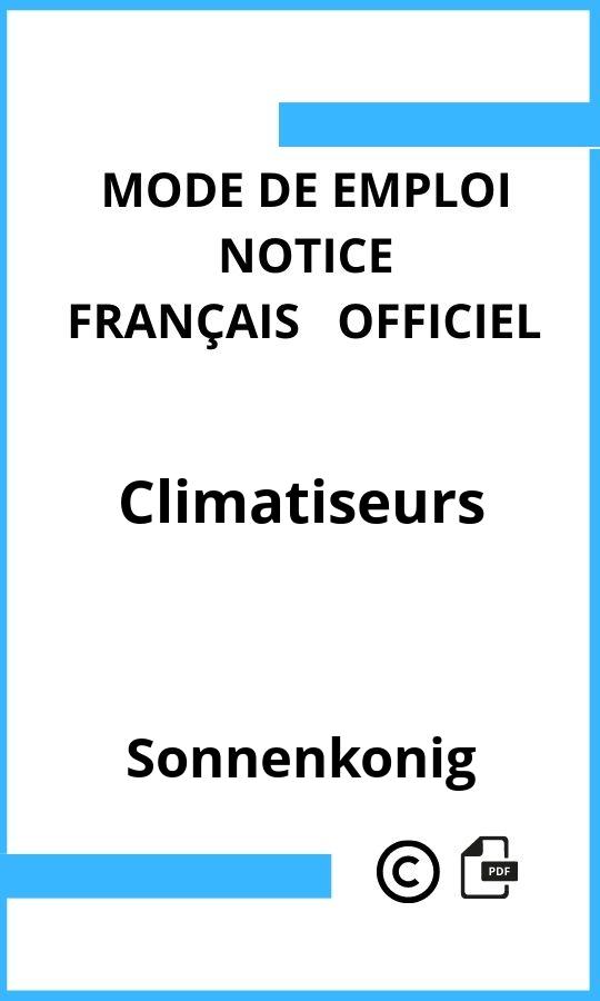 Mode d'emploi four Climatiseurs Sonnenkonig Français