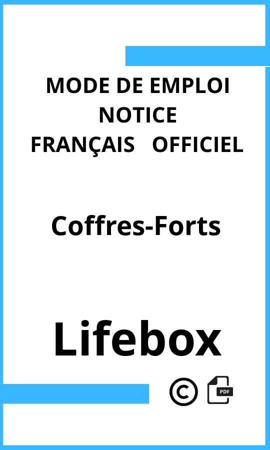 Lifebox Coffres-Forts Mode d'emploi Français