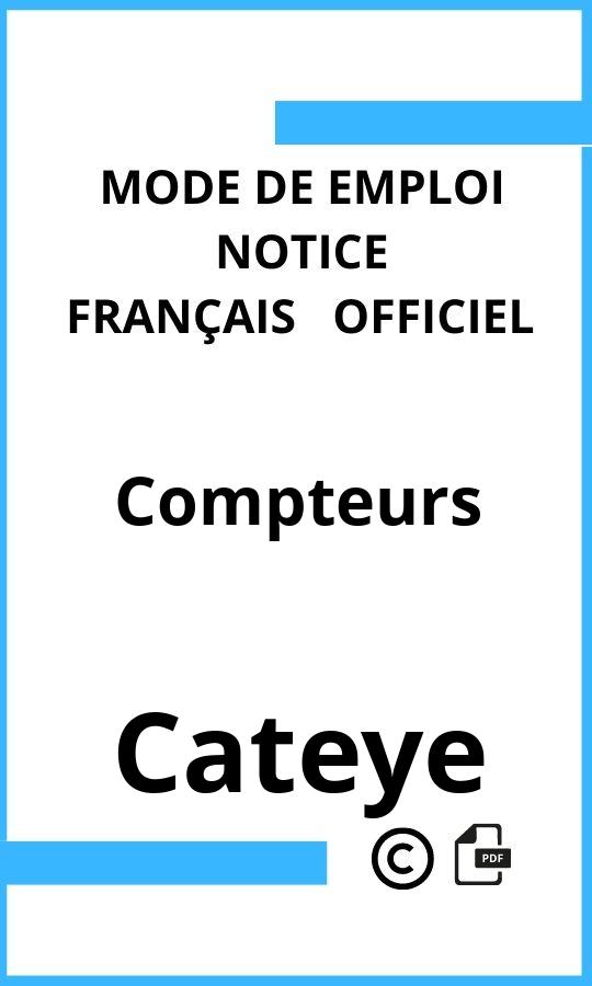 Mode d'emploi four Cateye Compteurs Français