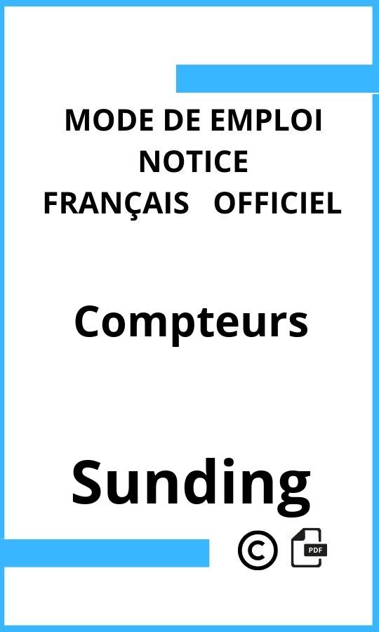 Sunding Compteurs Mode d'emploi Français