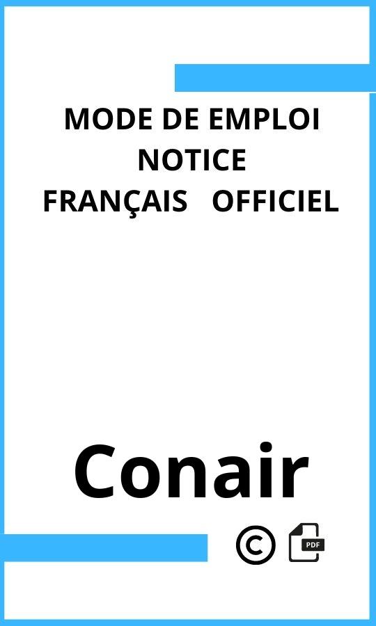 Mode d'emploi four Conair  Français