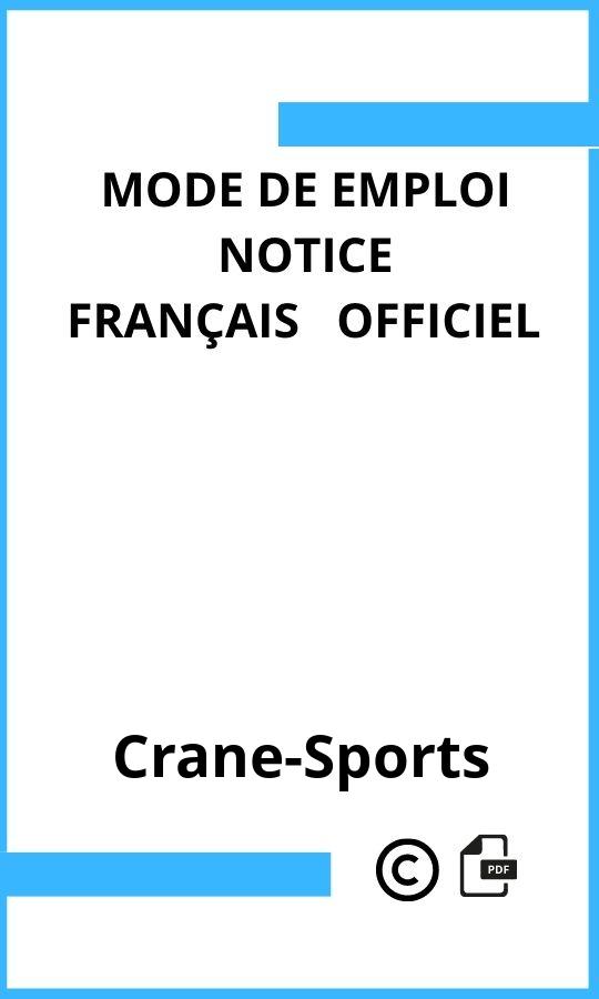 Crane-Sports  Mode d'emploi Français